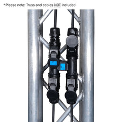 Répartiteur trois voies PCE H-CONNECT 240V 16A 2P+T