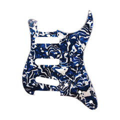 D'andrea Strat Pickguard - Blue Swirl Pearl