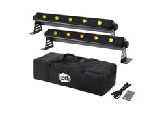 LEDJ Q Batten Pack LED Uplighter Kit