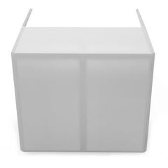 Audibax Foldable DJ Booth inc White / Black Lycra + Carry Bag