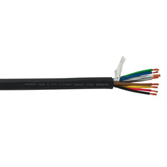 eLumen8 TOUR 8 Core 8 x 2.5mm Speaker Cable SP8X2.5B 100m Drum Black