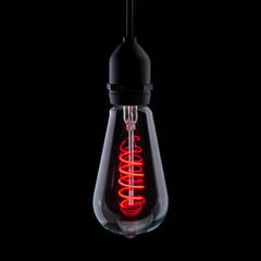 Prolite 4W LED ST64 Spiral Funky Filament Lamp