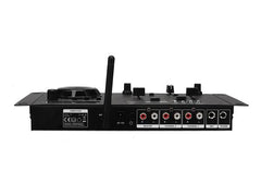 HQ Power 2-Kanal-DJ-Mixer, DSP-Effekte, USB-Bluetooth-Crossfader