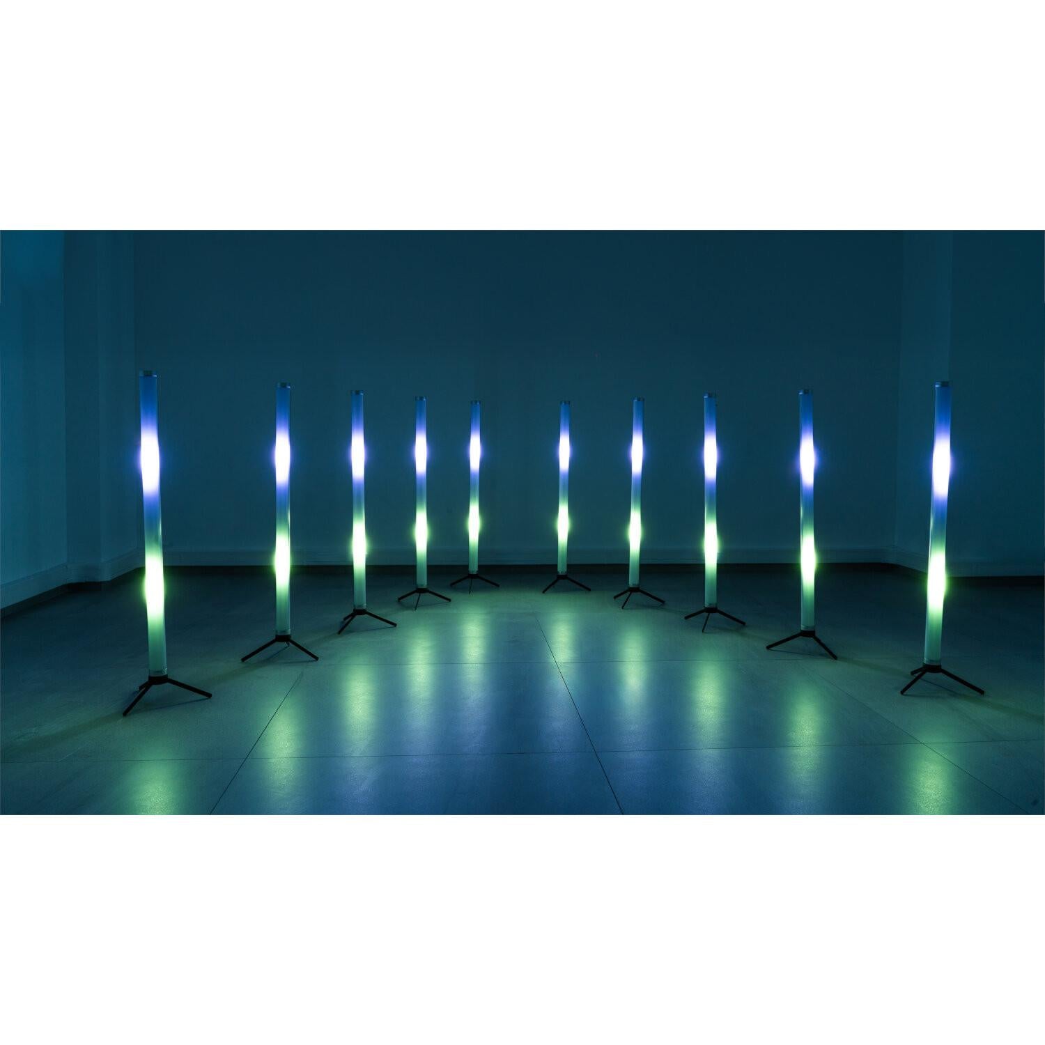 Spectra Tubes AFX SPECTRA-TUBES-FC 10 Rechargeable RGBW LED Tubes IP65 1m in a Fligh ...