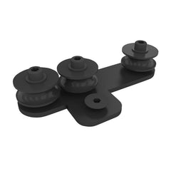 Wentex Rope guide 3 wheels Black
