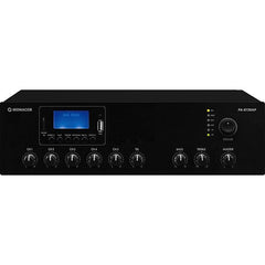 Monacor PA-812DAP 120w Mixing Amplifier MP3 player, FM/DAB+ tuner Bluetooth
