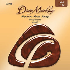 Dean Markley Vintage Bronze Acoustic Guitar Strings Light 11-52