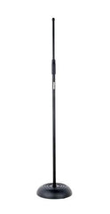 Pulse Heavy Duty Mikrofonständer mit runder Basis, Schwarz PLS00055 *B-Ware