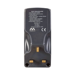 Masterplug Plug In RCD 30mA Adaptor (ARCDKG)