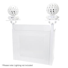 Equinox Event Booth White inc Carry Bag & Lighting Podiums *B-STOCK*