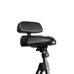 Gravity FM SEAT1 BR Height adjustable stool with foot/backrest Seat Guitar Stool