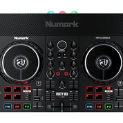 Numark Party Mix Live DJ Controller inc Numark HF175 Headphones Bundle