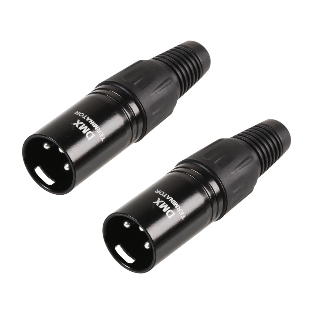 Pro Signal 3 Pin XLR DMX Terminator (2 Pack) – Simply Sound and Lighting
