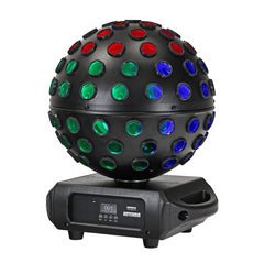 2x Equinox Asteroid 5 x 40W Quad-colour RGBW LED inc Flightcases