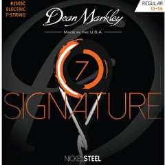 Dean Markley Nickelsteel Electric Guitar Stings Regular 7str 10-56