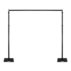 Equinox Pipe &amp; Drape Komplettsystem in Schwarz (kurz)
