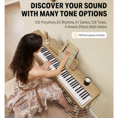 Donner DDP60 - Semi-Weighted Upright Digital Piano