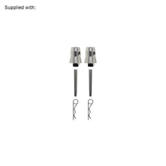 Global Truss F31PL Barre supérieure modulaire en U Argent 500 mm