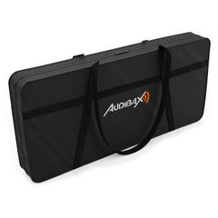 Audibax Foldable DJ Booth inc White / Black Lycra + Carry Bag