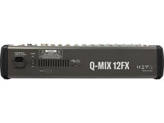 Q-MIX 12FX 12 Channel Mixer with FX and USB