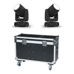 2x Chauvet DJ Intimidator Beam 355 IRC LED Moving Head 100WÂ inc. 1x Flightcase