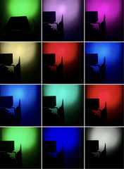 Citronic MFZ160-RGBW 160W Mini Fresnel Zoom LED Stage Light