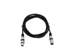 Omnitronic XLR-Kabel 3Pin 1,5M Schwarz