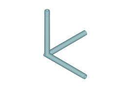 Alutruss Decolock Dq3-Spal31 3-Way Corner 90? Bk