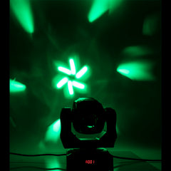 Ibiza Light Rolling Eye LED Lyre Effet Wash 6 x 12W