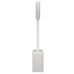 QSC KC12-WH Active 3-Way Column Loudspeaker System – 2-Pack (White)
