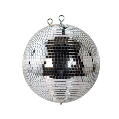 ADJ Mirrorball 30 cm, 300 mm, 30,5 cm, drehbare Spiegelkugel mit glitzernder Beleuchtung, 50er-Jahre-Disco