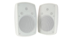 Adastra BH8 Speakers Outdoor Pair White 8" 120W 8OHM Background Sound System IP44