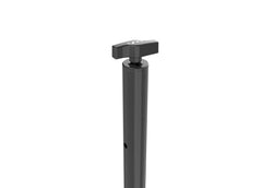 Ultimax UTX 500 Flat base floor stand, 35mm fitting, 10kg base, Black