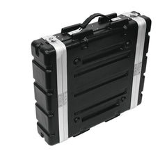 Roadinger Kunststoff-Rack Kr-19, 2U, Dd, Schwarz