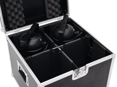 Roadinger Flightcase 4X Par-56 Spot Long