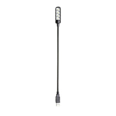 Adam Hall SLED 1 ULTRA USB-Schwanenhalslampe, USB-Anschluss, 4 COB-LEDs