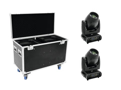 Futurelight Set 2X Dmb-160 Led Moving-Head + Koffer