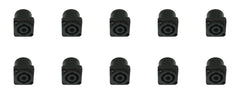 10 x Speaker Chassis Panel Connector 4p Socket Rack
