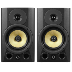 2x Wharfedale Pro Diamond Studio 7 BT Active Studio Monitor Bluetooth inc monitor stands