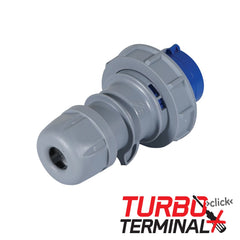 PCE 16A 230V 2P+E IP67 Stecker Grau (0132-6tt)