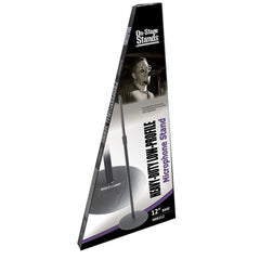 On Stage Heavy Duty Low Profile Mic Stand With 12 Inch Base