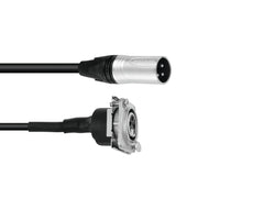 Psso Patch Kabel Xlr(M)/Xlr(F) S 1M Bk
