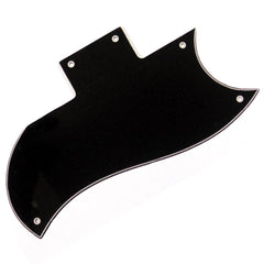 Gt Sg 3ply Scratchplate- Black