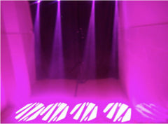 2x Thor LED Moving Head 60W Disco DJ Effect Light Gobo RGB inc Case
