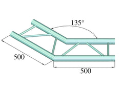 Alutruss Bilock Bq2-Pac23H 2-Wege-Ecke 135?