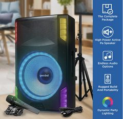 Gemini GSP-L5500PK Powered PA Speaker pack