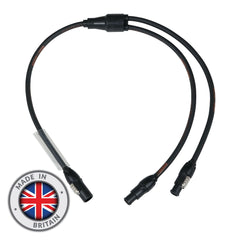 eLumen8 Moulé Y Split - Connecteurs PowerCON True1 2,5 mm