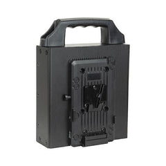 Showtec Media Panel V-Mount Battery Holder for two batteries