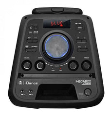 iDance Mega Box 2000 Tragbares Bluetooth-Soundsystem 400-W-Lautsprecher