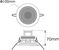 CS-2.5C Deckenlautsprecher silber